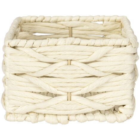 WENKO - Panier De Rangement En Jute Juna S, Naturel Et Polyvalent Pour La Maison