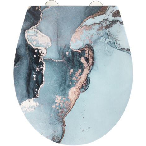 Abattant Licata, Duroplast, embossed