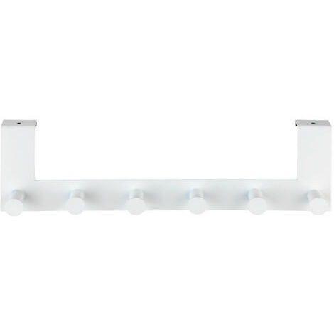 Patère virgule Nylon blanc, modèle court - Vitrine Banyo