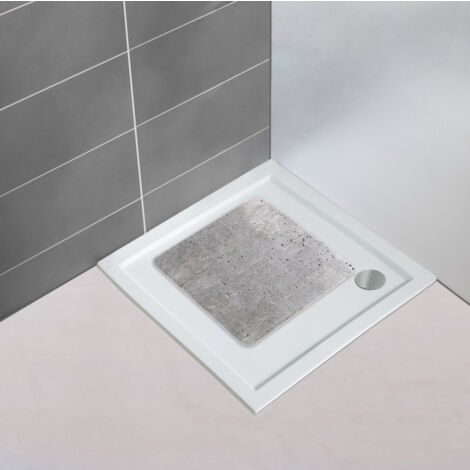 Tapis De Bain Antidérapant TranquilBeauty - Gris Diamant 88x40cm | Sécurité Pour Personnes âgées Et Enfants