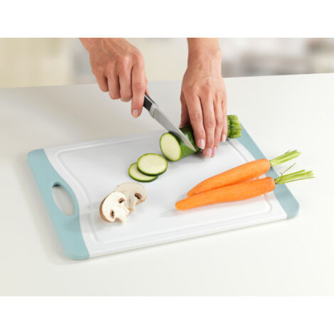 Set 3 Planches à Découper Plastique - 35x20.8cm - Colorées Pour Éviter La Contamination Croisée - Antidérapantes