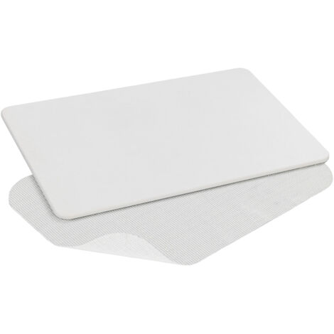 Wenko – Tapis de bain diatomite antidérapant 60x39 cm – Séchage rapide – Absorption élevée – Revêtement antidérapant – Papier émeri inclus (1/6)