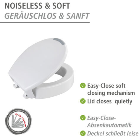 Abattant réhausseur WC Secura Comfort WENKO, Réhausseur WC adulte - Main Image