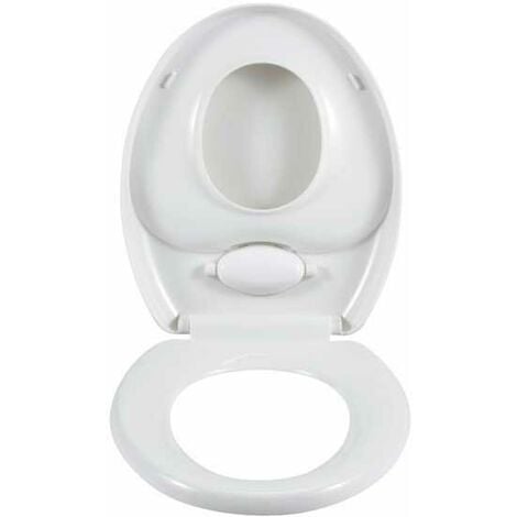 Abattant WC Bois blanc – EASY MOBILIER