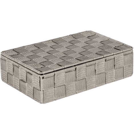 WENKO Organiseur salle de bain compartiments Adria, petit panier