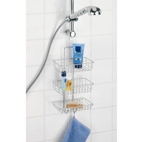 Relaxdays Lot De 3 Paniers De Douche à Suspendre, Sans