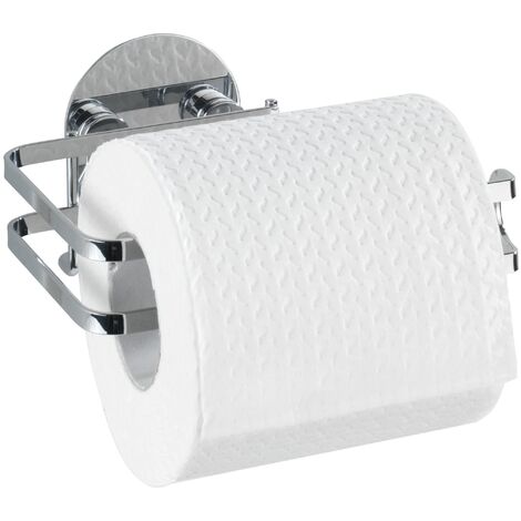WENKO VacuumLoc® Set-WC : Brosse WC suspendu et Porte Papier Toilette mural,  Quadro