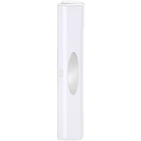 Lot de 2 distributeurs de Film Alimentaire Papier aluminium Perfect Cutter WENKO, Lame Acier INOX coupe précise, jusqu'à 33cm, plastique, 38x5,2x6,7cm, blanc