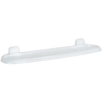 Wenko – Étagère murale blanche en plastique ABS 58 cm – Rangement salle de bain – Installation facile avec vis et chevilles incluses – Surface lisse