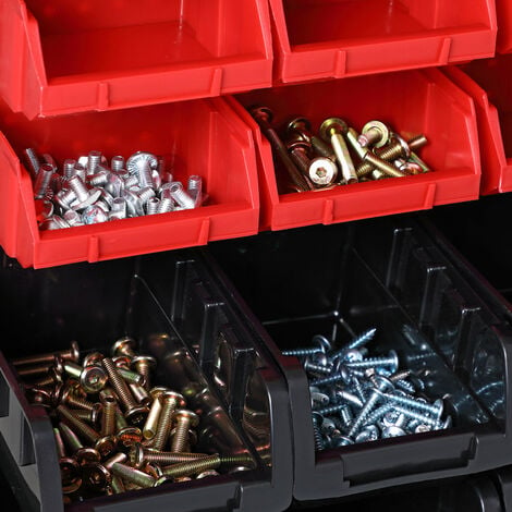 Étagère 43 boîtes de rangement pour outils garage
