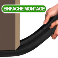Lot De 2 Boudin De Porte Pour Porte,Bande Adhésive D'Isolation