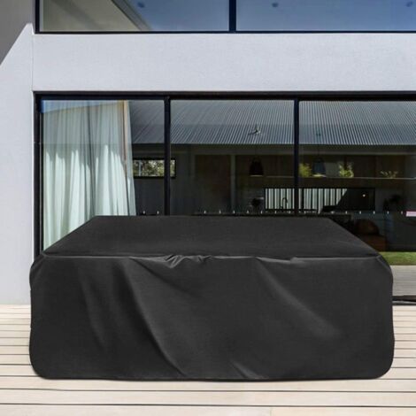LYCXAMES GartenmöbelAbdeckung, GartentischAbdeckung, 210D Polyester