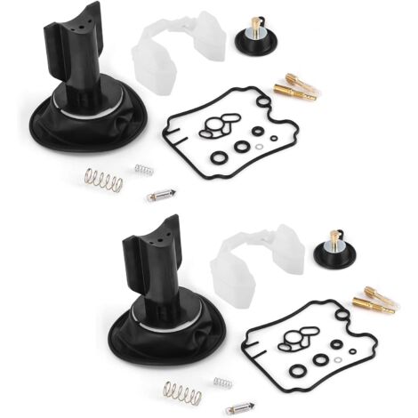 Vergaser-Reparatursatz Für Yamaha XV500 XV535 Virago 535 - 2 Sets Membran & Dichtungen