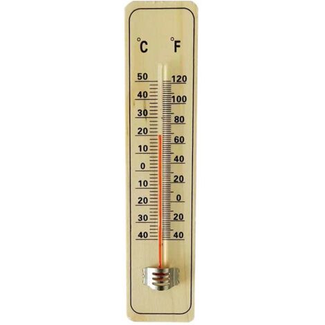 IUBGFTO Analoges Thermometer & Hygrometer - Für Innen & Außen | Wandmontage & Tischaufstellung | Keine Batterie