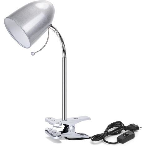 JUST LIGHT Klemmlampe Silber – Leselampe Ohne Sch Produktbild-Vorschau 6