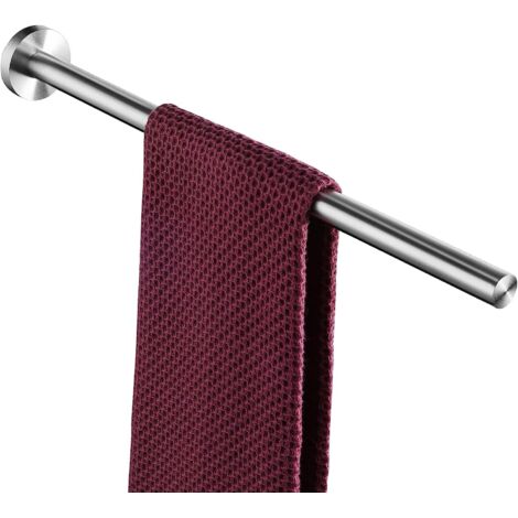 SEIDO Badetuchhalter Aus Edelstahl – Wandmontage, Mattschwarz, Mit 91 Cm Ablage