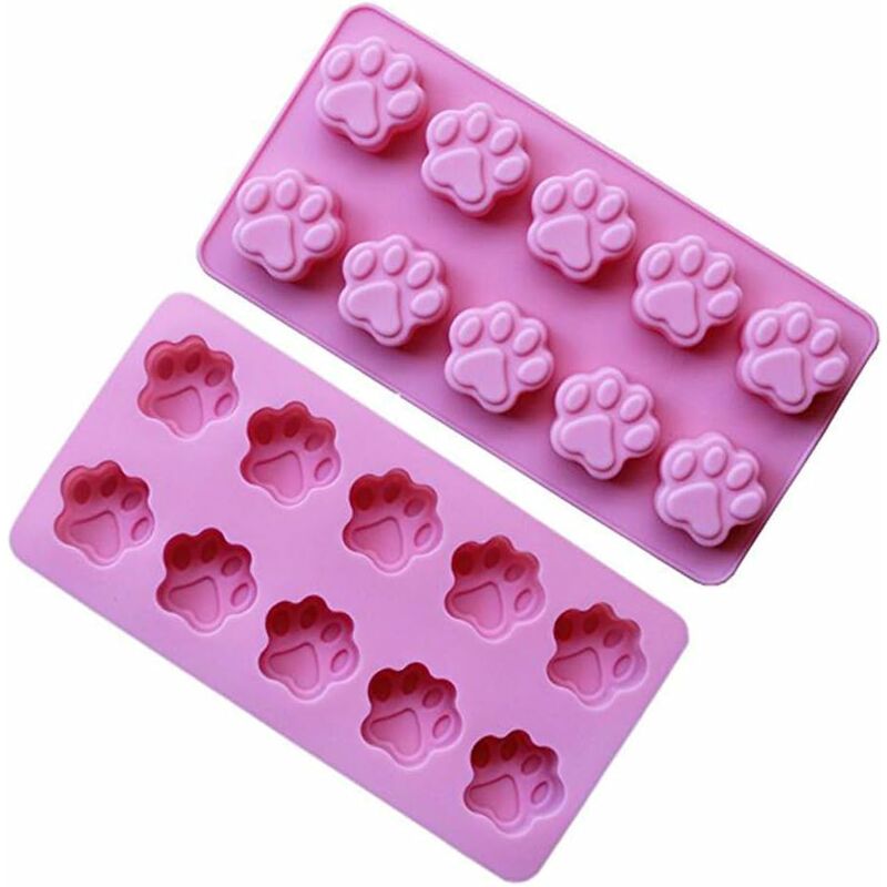 Crayon Molds Silicone Oven Safe Animal for TRIANGLE Shape 3D Silicone  Crayon Molds Reusable for DIY Making, Blue and Pin