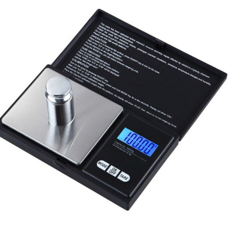 1000g x 0.01 USB Charging Small Kitchen Scale Mini Jewelry Electronic Scale