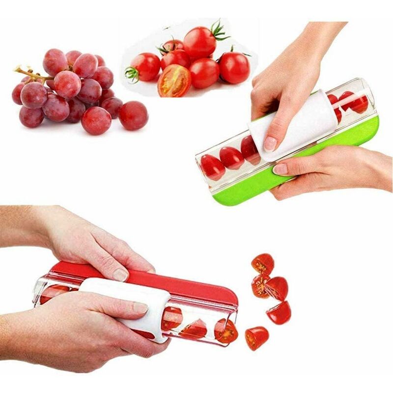 1pc Tomato Slicer Grape Slicer Strawberry & Cherry Tomato Cutter Fruit  Divider