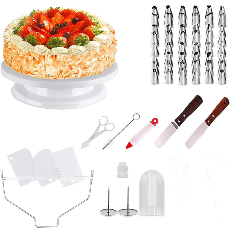 Cake Mold And Acetate Sheets For Baking, 20to40cm Adjustable Stainless  Steel Cake Ring