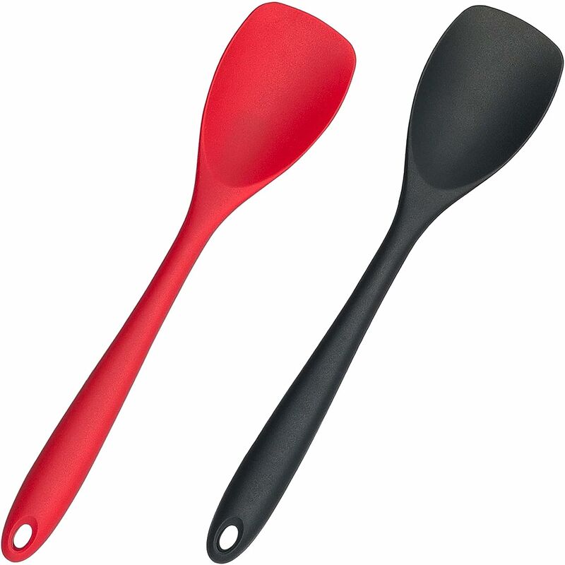 Mini Greige Silicone Cooking Utensils Set of 4