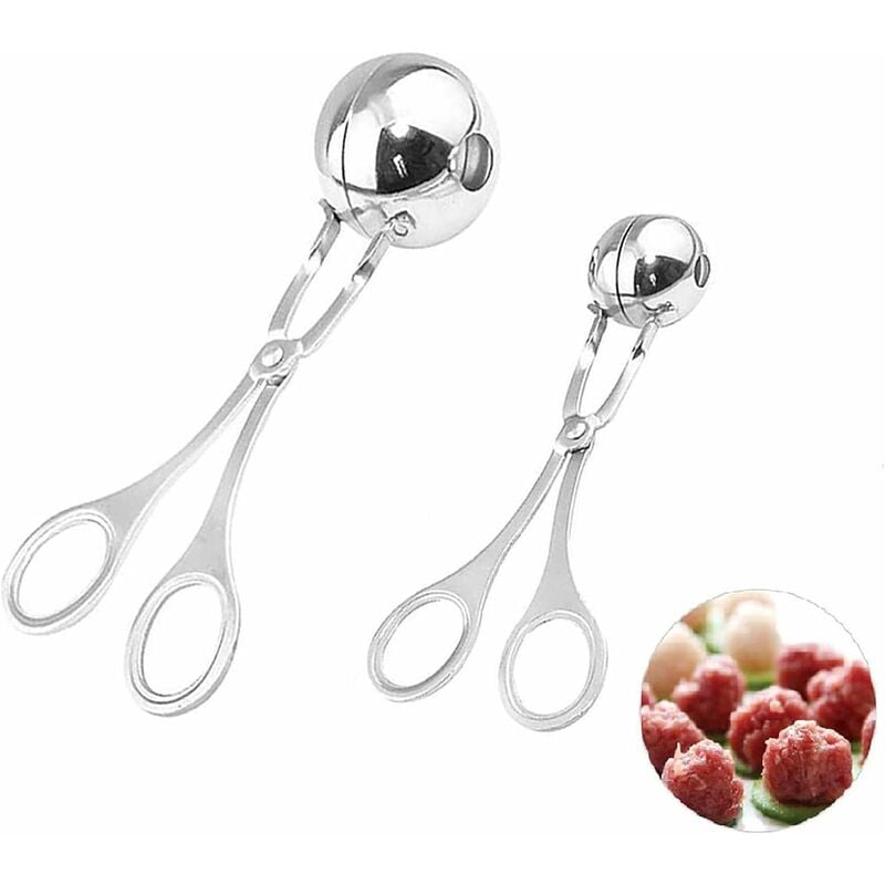 Ice Cream Scoops With Easy Trigger - Medium Sized (5cm) 304 Stainless Steel  Cookie Scoop For Meatballs, Mellon Balls, Mashed Potatoes And Muffins(1pc