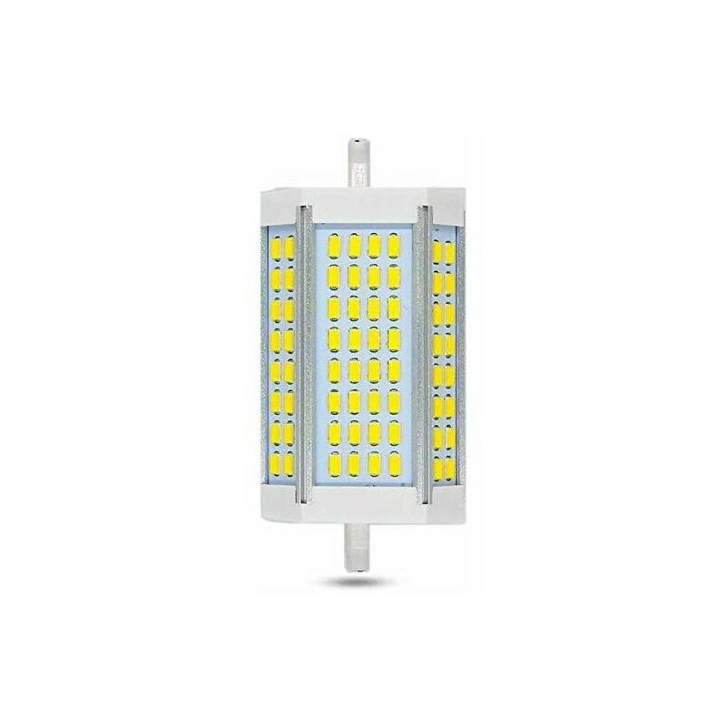 R7S LED Bulb 118mm Dimmable, 30W Double Ended J Type Flood Lights (200W  300W Halogen T3 Equivalent), 120V 3000 Lumen 6000K, Wall Security Floor