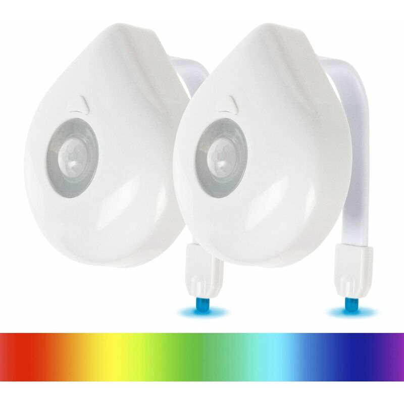 Smart Motion Bowl Light Intelligent Toilet Lamp Infrared Induction Night  Light Creative Led Sensor Night Light Control for UV Sterilization Toilet  Bowl Bathroom 8 /16 Colors