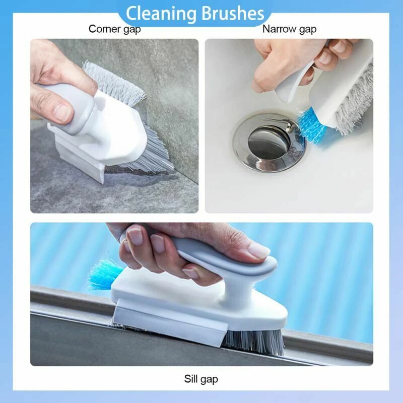 1pcs Flexible Cleaning Brush For Kitchen, Bathroom, Faucet, Ceramic Tile,  Wall Corner, Multifunctional Gap, Soft Bristle Brush