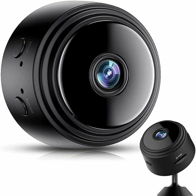 Cloud Mini Camera-WiFi 1080P HD Camera Wireless Remote Live Video Motion  Detection IR Night Version Nanny Pet Home Office Garage Sport Camera  Security Monitor for iOS/Android Built-in Battery 