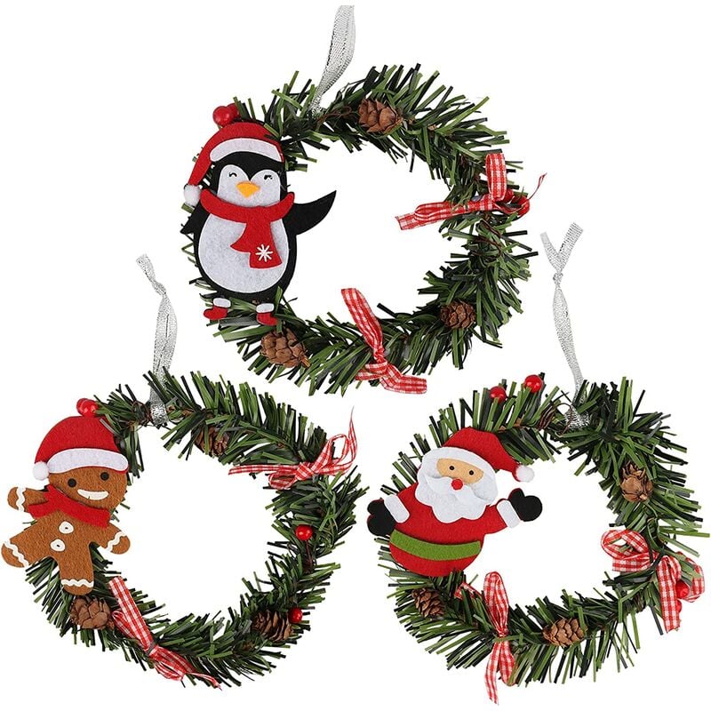 3pcs Christmas Bells Ornament, Large Craft Bells for Christmas Wreath  Holiday Home Decoration For Christmas Tree Weddin