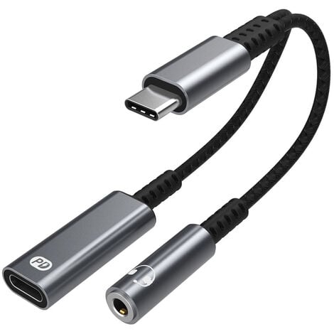 Apple iPhone 12 Pro Max Lightning To 3.5mm Splitter Dongle DAC Stereo Kit  With Car Charger Audio And Power Cable