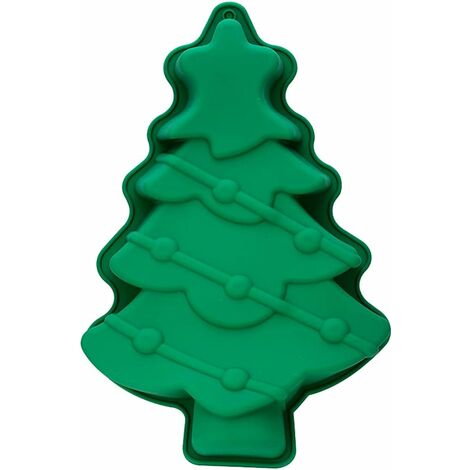 Christmas Tree Cakesicle Mold  Silicone Swirly Tree Cake Pop Popsicle Mold  - Sweets & Treats™