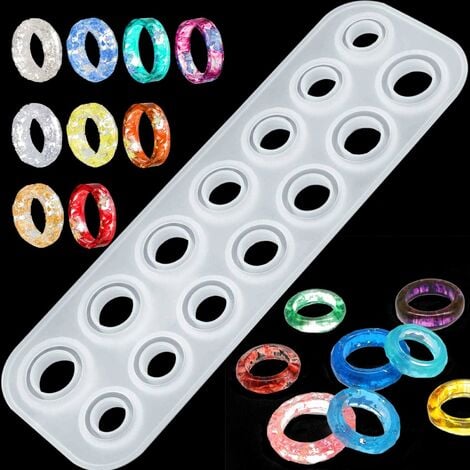 12Pieces Earring Resin Molds Silicone Jewelry Earring Epoxy Resin