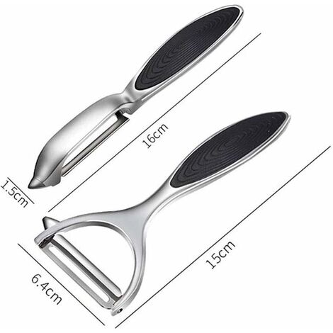 2 Pcs Y-shaped Swivel Potato Peeler, Stainless Steel Vegetable Peeler  Perfect Peeler Compatible Kitchen