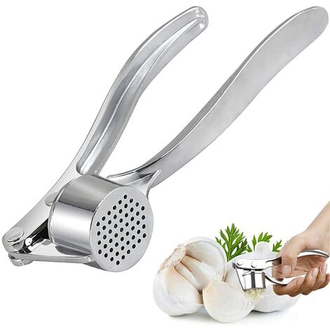 Garlic Press, 2 in 1 Mince & Slice, Ergonomic Design, Professional Ginger  Crusher with Good Grip, Easy to Clean and Squeeze(Green)