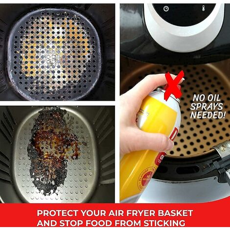 Air Fryer Liners 8 inch Silicone Air Fryer Basket Reusable Air Fryer Silicone Liner Fits 3.6 to 6.8qt Air Fryers 2pcs, Blue