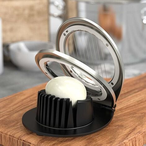 1pc Stainless Steel Egg Cutter Wire Egg Slicer Multipurpose Fruit Garnish  Slicer