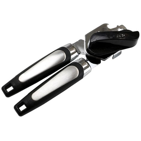  Can Opener Manual, Handheld Strong Heavy Duty Can Opener,  Anti-slip Hand Grip, Stainless Steel Sharp Blade, Ergonomic and Easy to  Use, with Large Turn Knob : Home & Kitchen