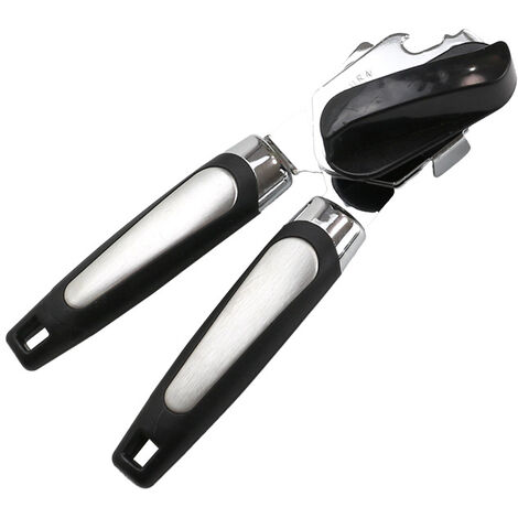 Can Opener Manual, Handheld Strong Heavy Duty Can Opener, Anti-slip Hand  Grip, Stainless Steel Sharp Blade, Ergonomic and Easy to Use, with Large  Turn