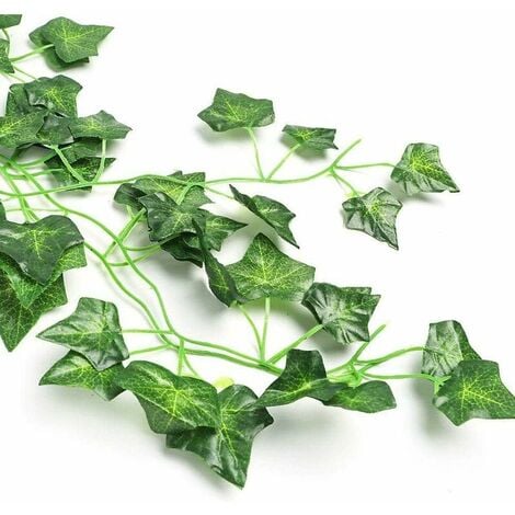  CEWOR 14 Pack 98 Feet Fake Ivy Leaves Artificial Garland  Greenery Hanging Plant Vine for Bedroom Wall Decor Wedding Party Room  Aesthetic Stuff : Home & Kitchen