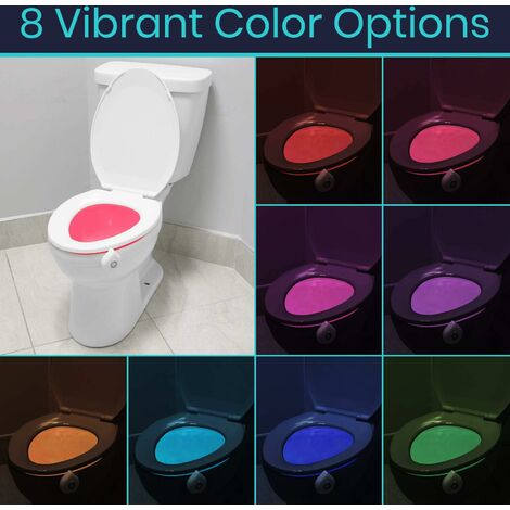 Toilet Lights Led Toilet Night Lights Motion Sensor Light for Toilet with  Aromatherapy, Toilet Bowl Light for Kids, Boys, Man, Bathroom, Washroom