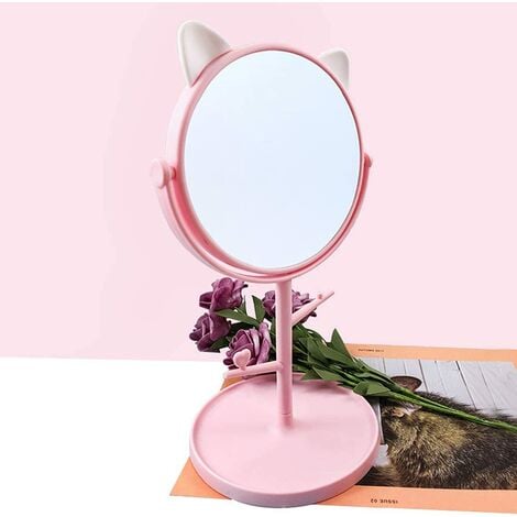 Cute desk store mirror