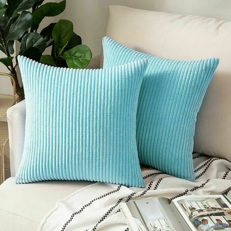 Sofa Cushion Cover 45x45: Set Of 2 Sofa Cushion Covers Soft Smooth Plush  Square Bohemian Pillow Case Decorative Pillow Case For Garden Home Living  Roo