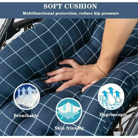 Low Back Pain Relief Large Size Firm Lumbar Support and Nonslip Recliner  Chair Seat Pads Cushion Back Rest Lumbar Cushion Pillow for Office,Dinning