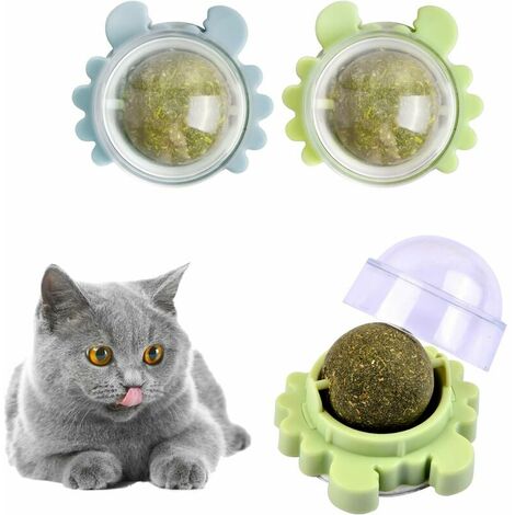 3 Pack Of Cat Paw Catnip Toys, Teeth Cleaning Cat Toy, Rotatable