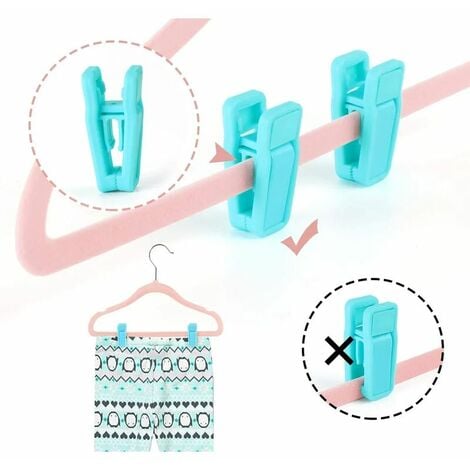 12 pieces 10pk Velvet Suit Hanger Teal/silver - Hangers