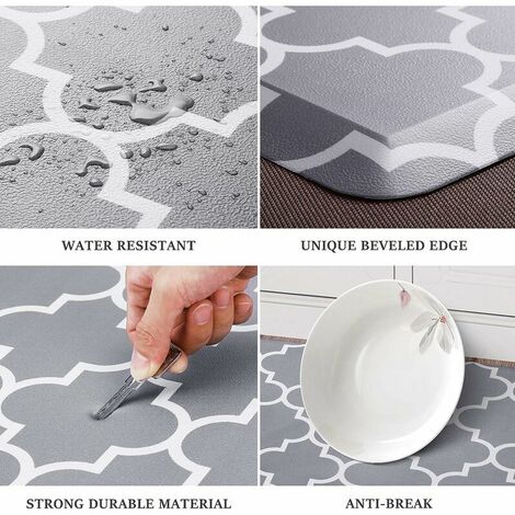 1pc Under The Sink Mat, 24 X 30 In, Durable Premium Mats Protect Kitchen  And Bathroom Cabinets, Waterproof Absorbent Shelf Liner, Grey, Kitchen  Access