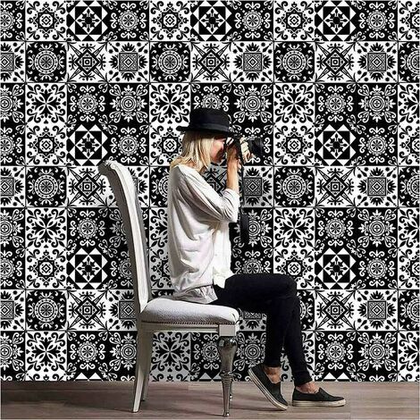 32 Pcs Mirror Tiles Self Adhesive Back Square Bathroom Wall Stickers Mosaic, Size: 5.91 x 5.91