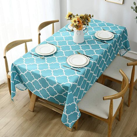 Coffee Table Cover Waterproof Non-slip Oil-proof Table Cover Heat  Resistance Table Decoration PVC Ins Style Dining Tablecloth